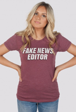 Fake News Editor Tee