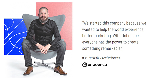 unbounce all inclusive marketing partnership
