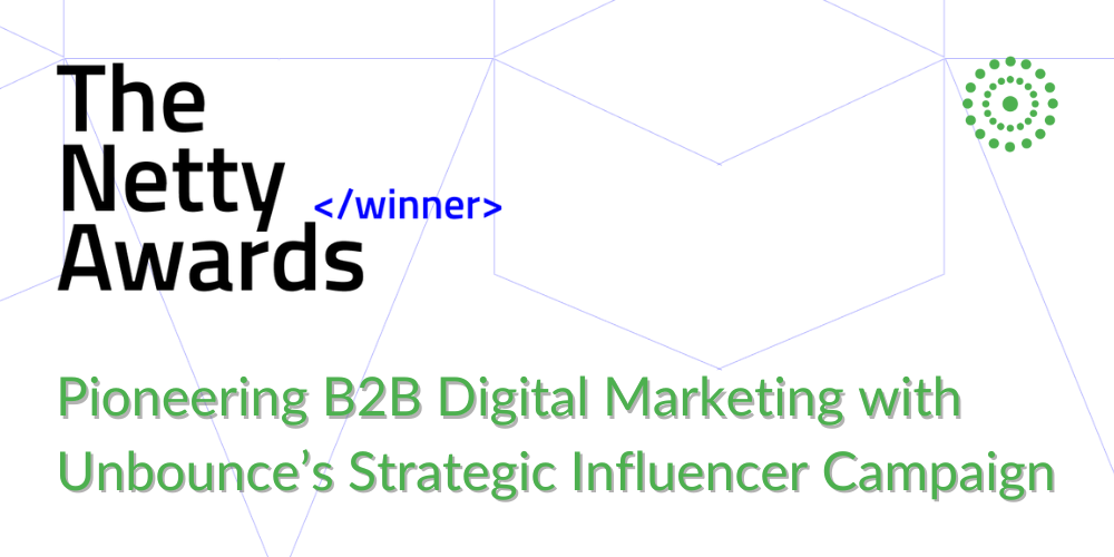 We're thrilled to announce that AIM has won a prestigious Netty Award for our innovative work in the Best Influencer Marketing Campaign (B2B) category!